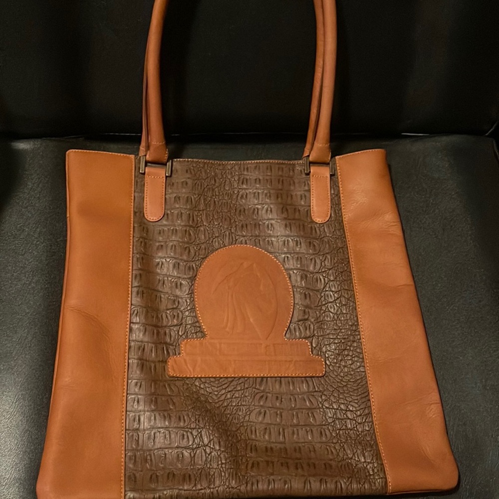 Marsha De Arriaga Leather Tote Bag